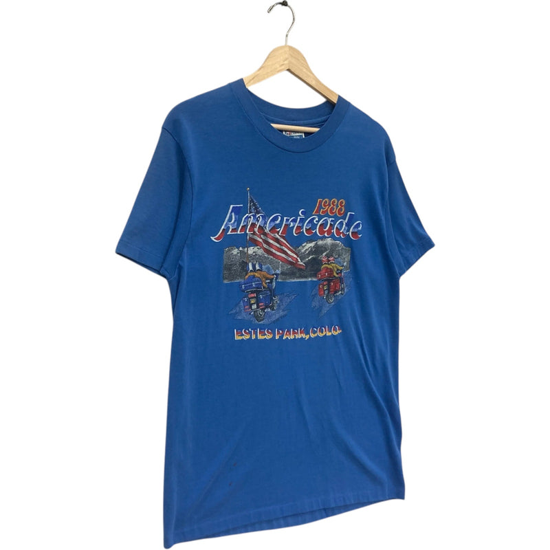 Vintage Americade Estes Park Colorado Motorcycle Tee