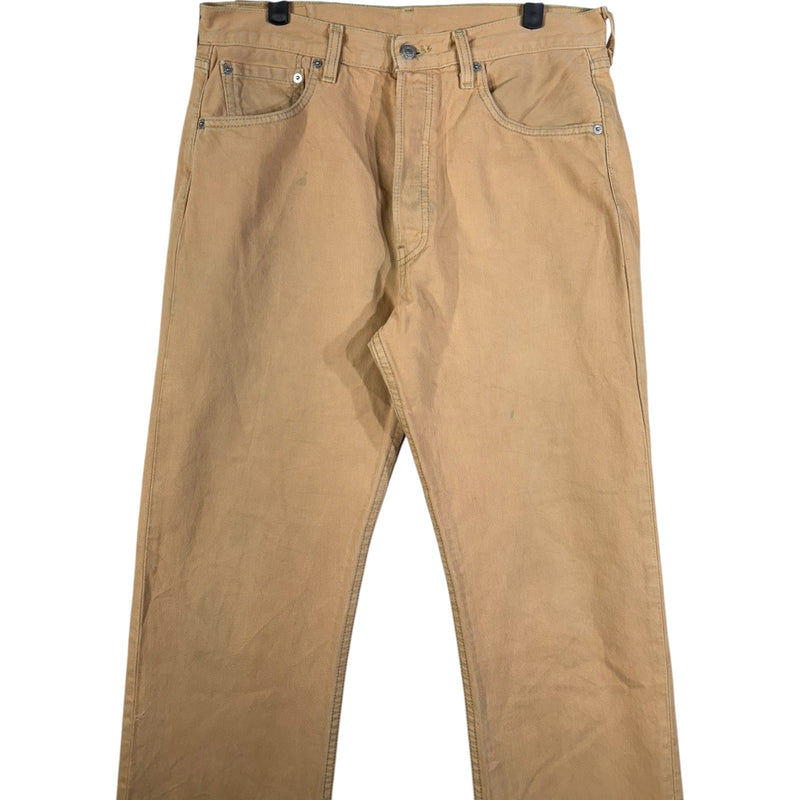 Vintage Levi's 501 Slim Straight Denim Jeans 34x34