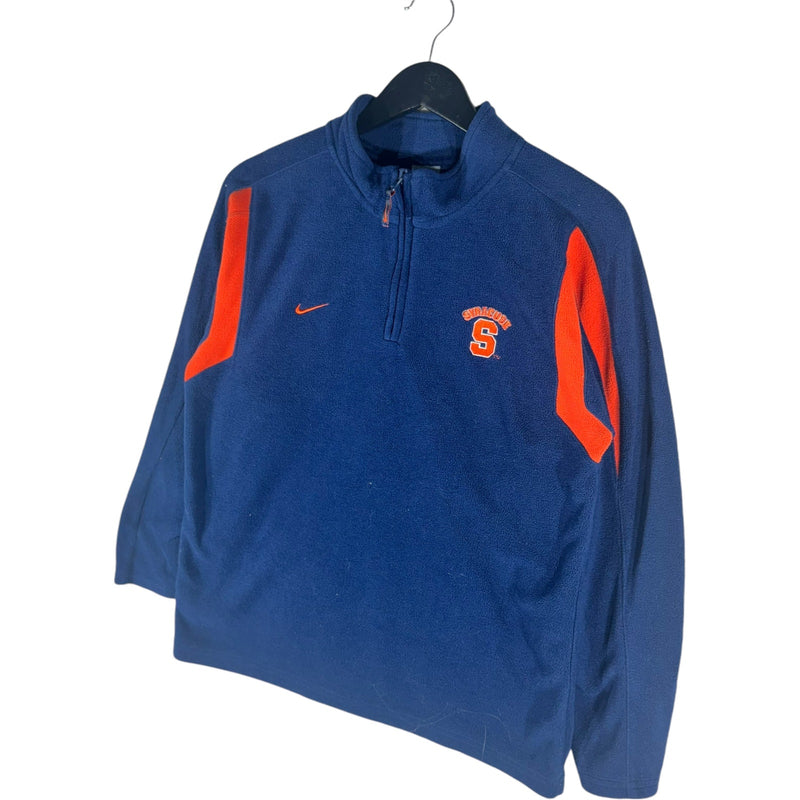 Vintage Nike Syracuse University 1/4 Zip Fleece