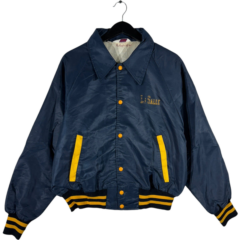 Vintage Lasalle University Satin Jacket