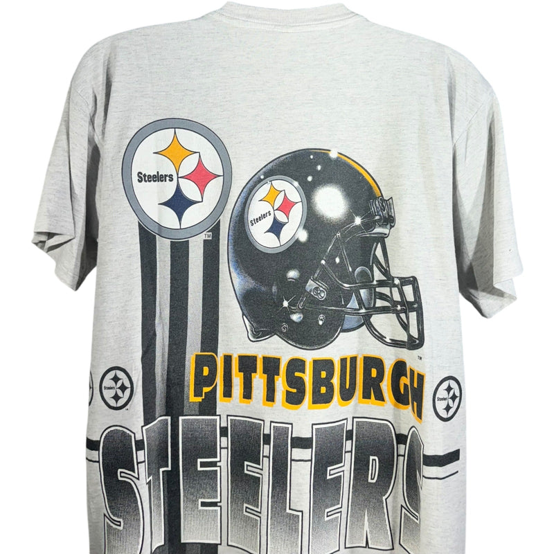 Vintage Pittsburgh Steelers Helmet Tee