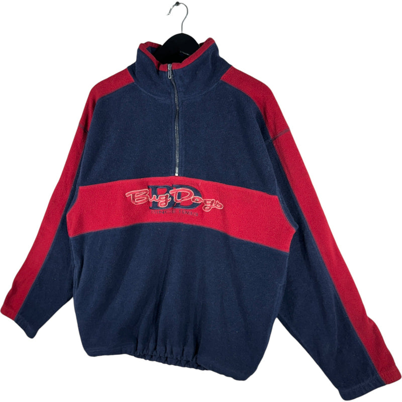 Vintage Big Dogs 1/4 Zip Fleece