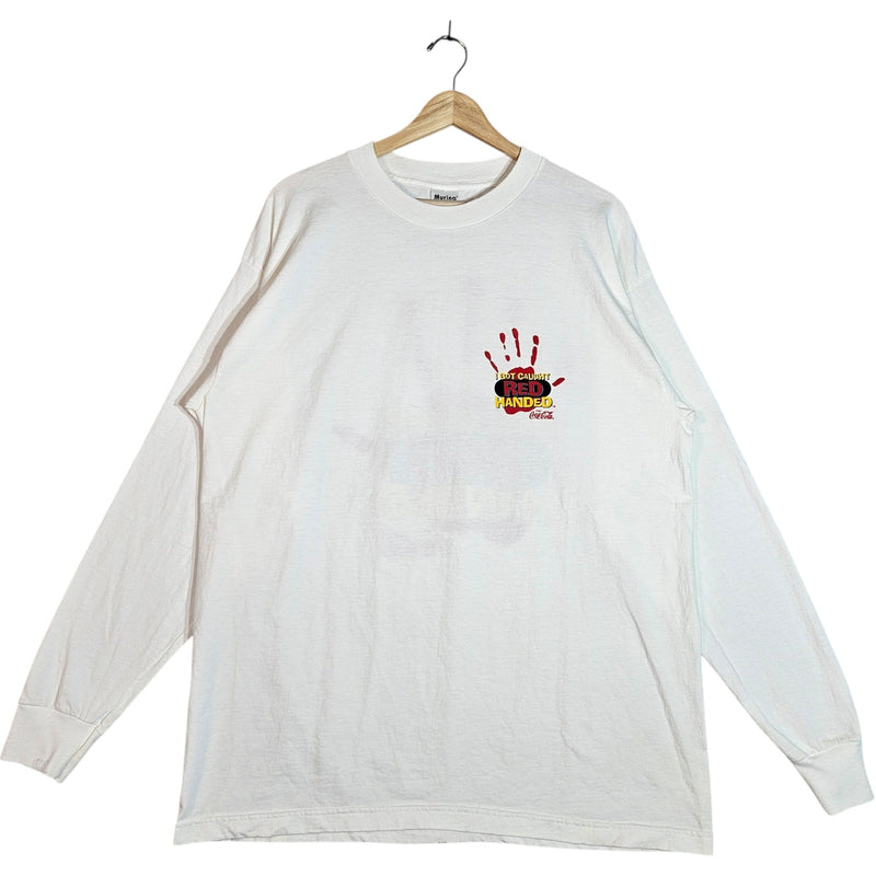 Vintage Coca-Cola "I Got Caught Red Handed" Long Sleeve