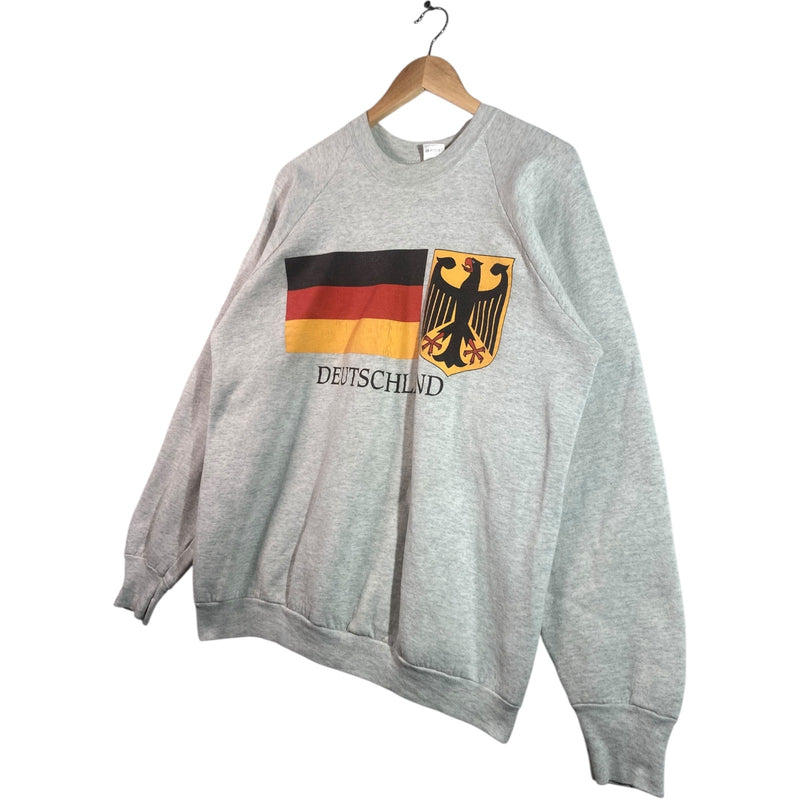 Vintage Deutschland Germany Flag Crewneck