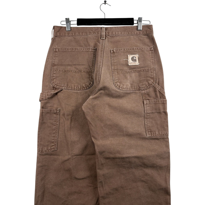 Vintage Carhartt Streetwear Carpenter Pants 31x30