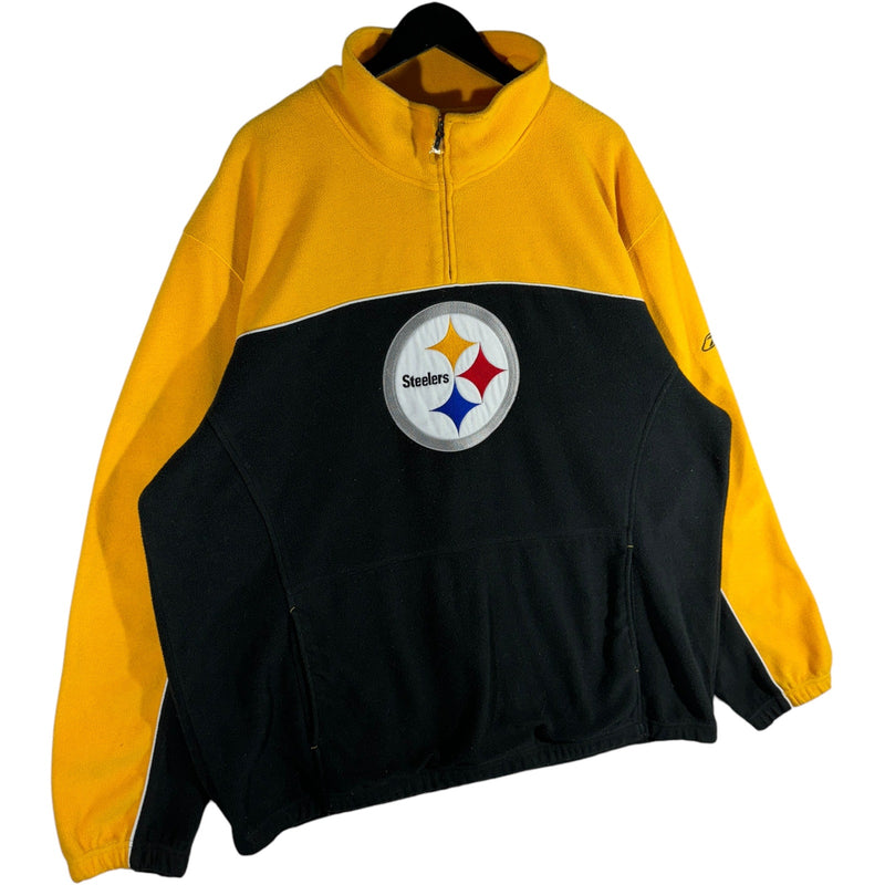 Reebok Pittsburgh Steelers 1/4 Zip NFL Fleece