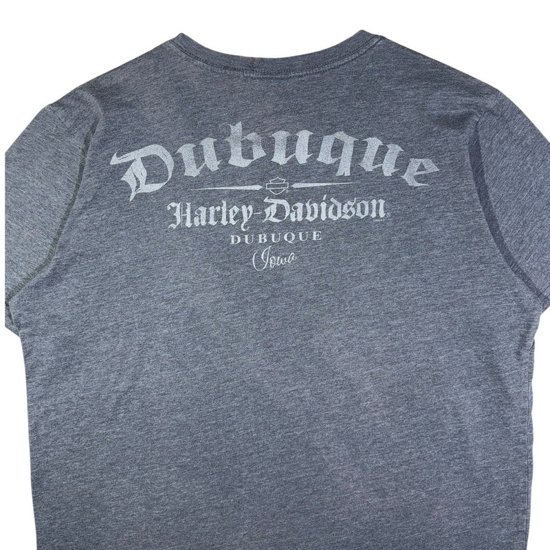 Vintage Harley Davidson Fear No One Dubuque Iowa T-Shirt