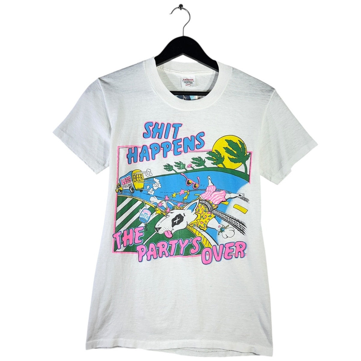 Vintage The Party's Over Graphic T-Shirt
