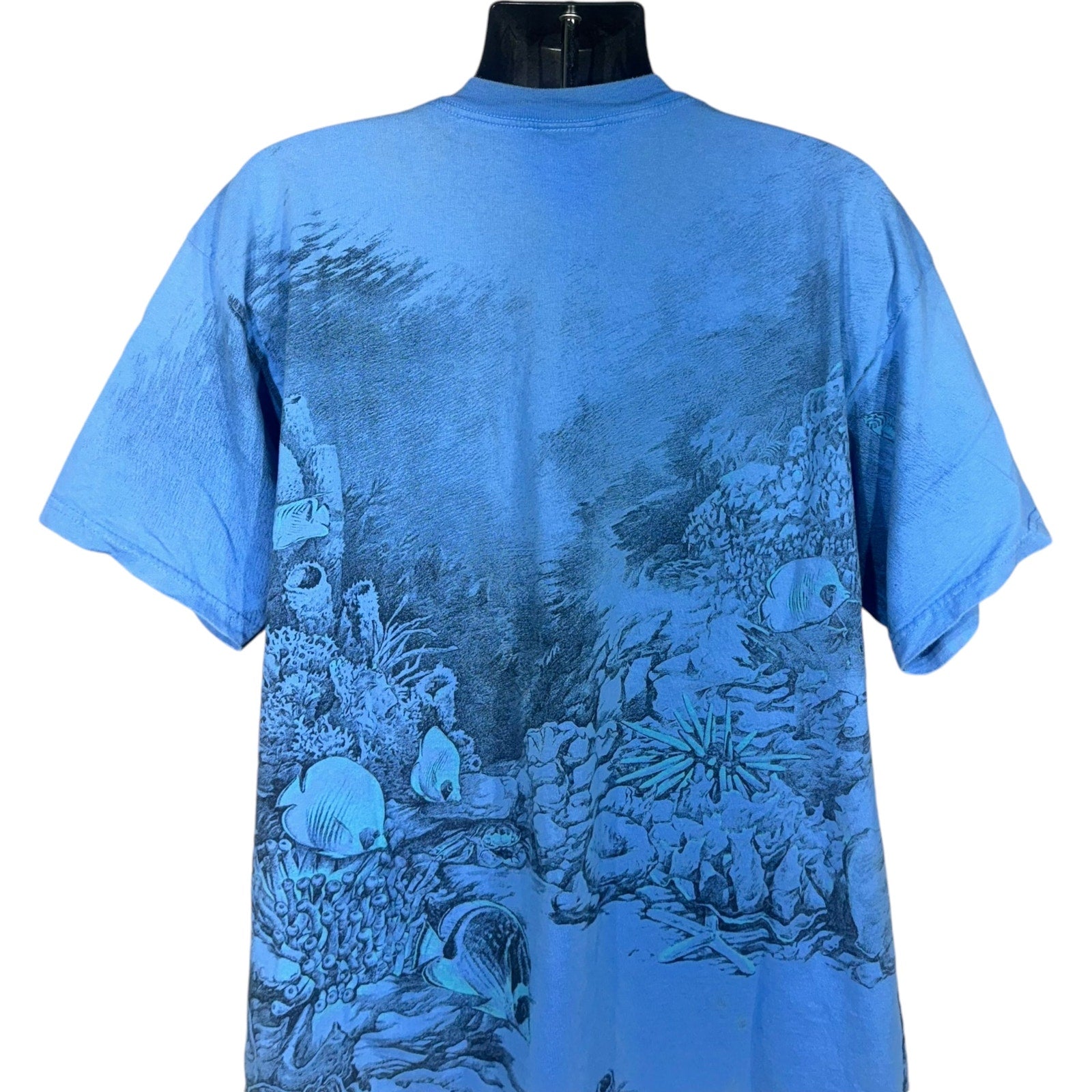 Vintage Habitat Sharks Nature AOP Tee