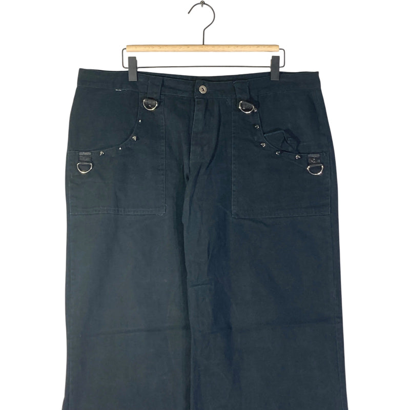 Vintage Alcatraz Gothic Wide Leg Pants 36