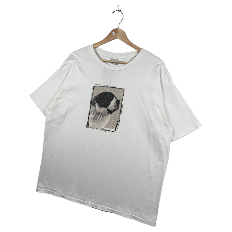 Vintage Dog Portrait Graphic T-Shirt
