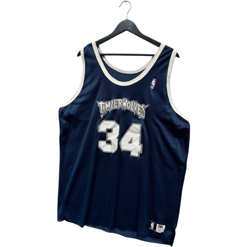 Vintage Minnesota Timberwolves #34 NBA Jersey