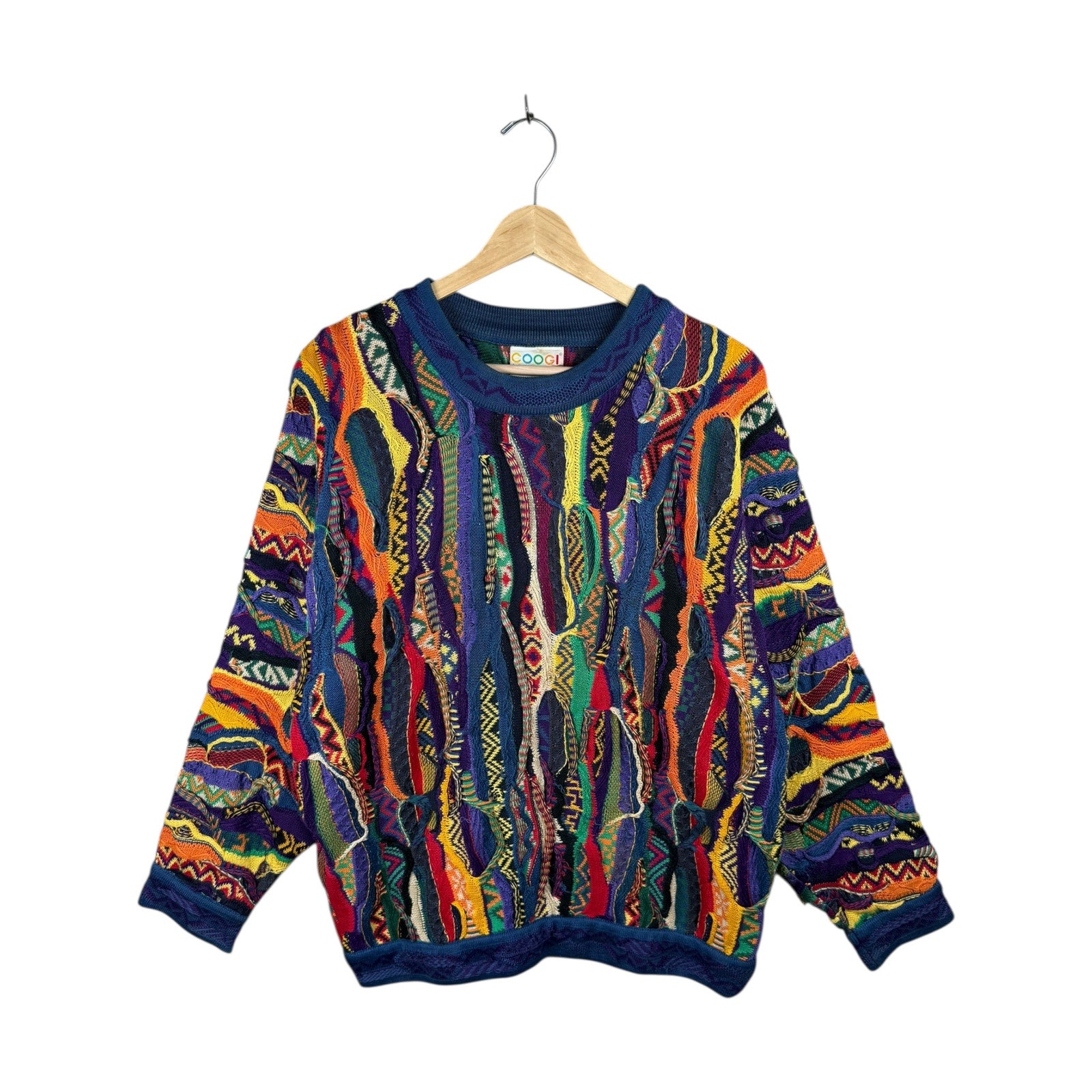 Vintage Coogi Knit Textured Sweater
