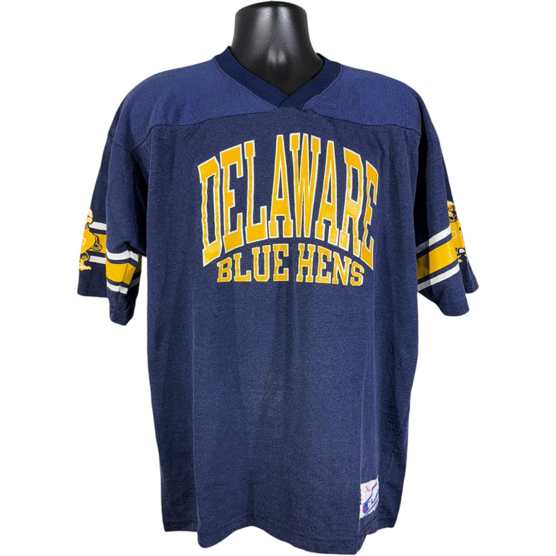 Vintage Champion University Of Delaware Blue Hens Jersey