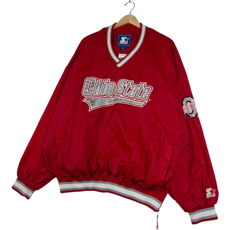 Vintage Starter Ohio University Spellout Pullover Windbreaker