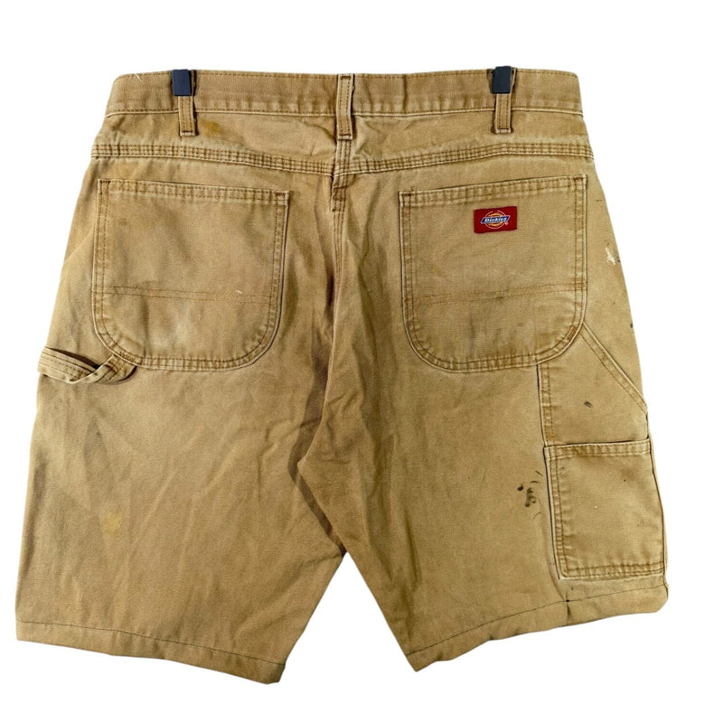 Vintage Dickies Splatter Carpenter Work Shorts 36