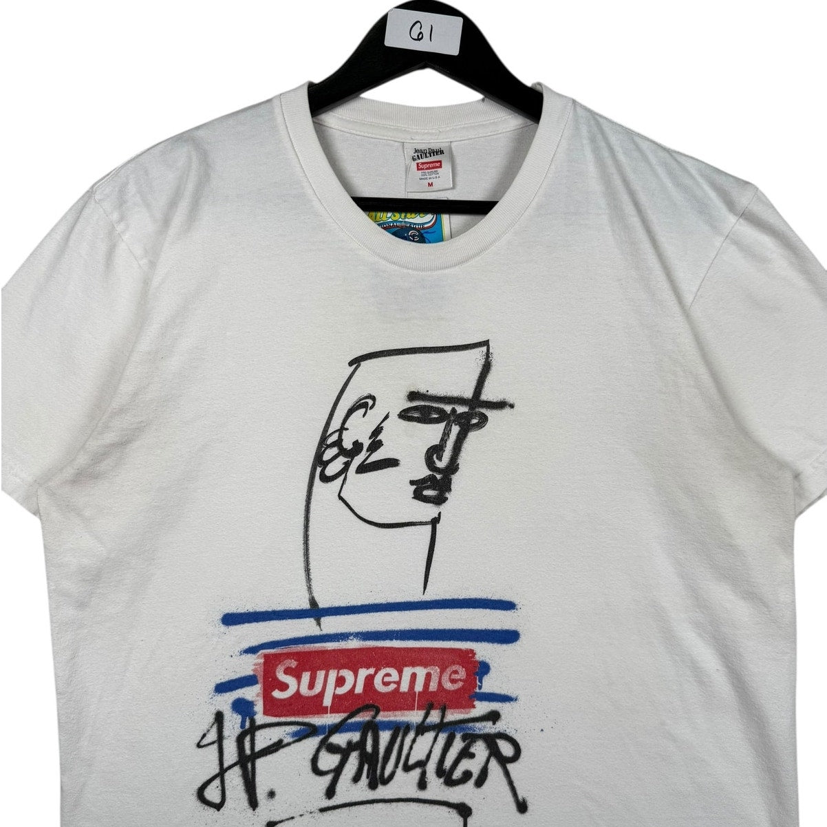 Vintage Supreme J.P Gaultier Face Graphic T-Shirt