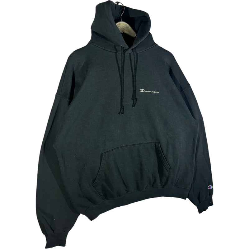 Vintage Champion Spellout Logo Hoodie