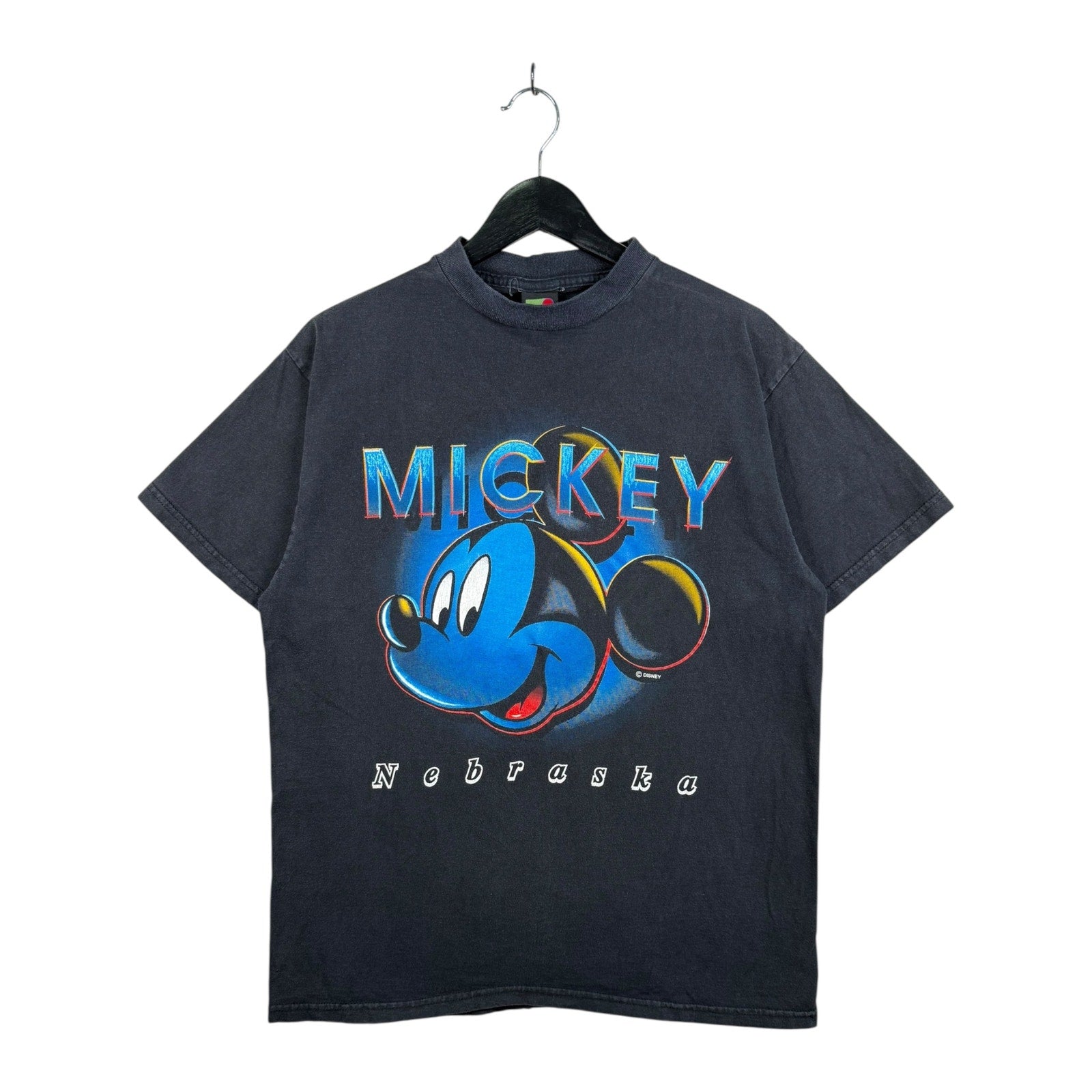 Vintage Disney Mickey Nebraska Graphic T-Shirt