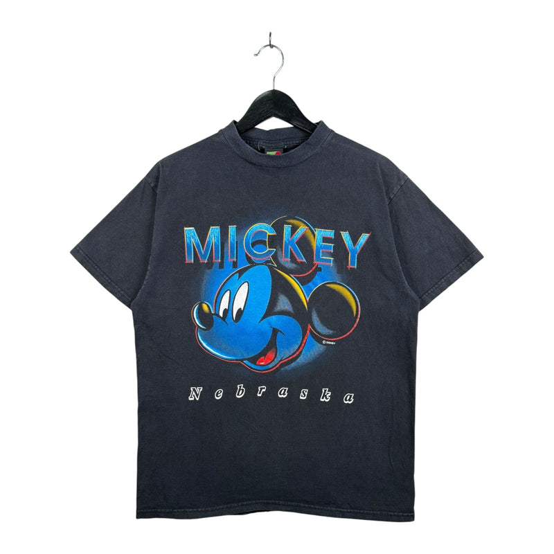 Vintage Disney Mickey Nebraska Graphic T-Shirt