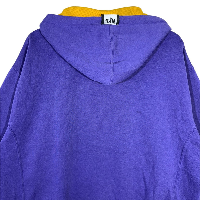 Vintage Minnesota Vikings Full Zip NFL Hoodie