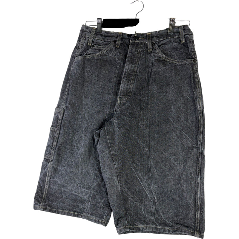 Y2K Dickies Stone Washed Carpenter Denim Shorts 34x15
