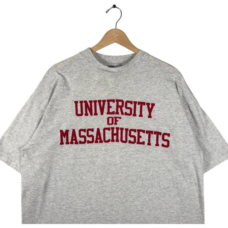 Vintage University of Massachusetts Chest Spellout Tee