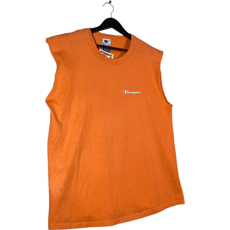 Vintage Champion Crewneck Muscle Sleeves Tank Top