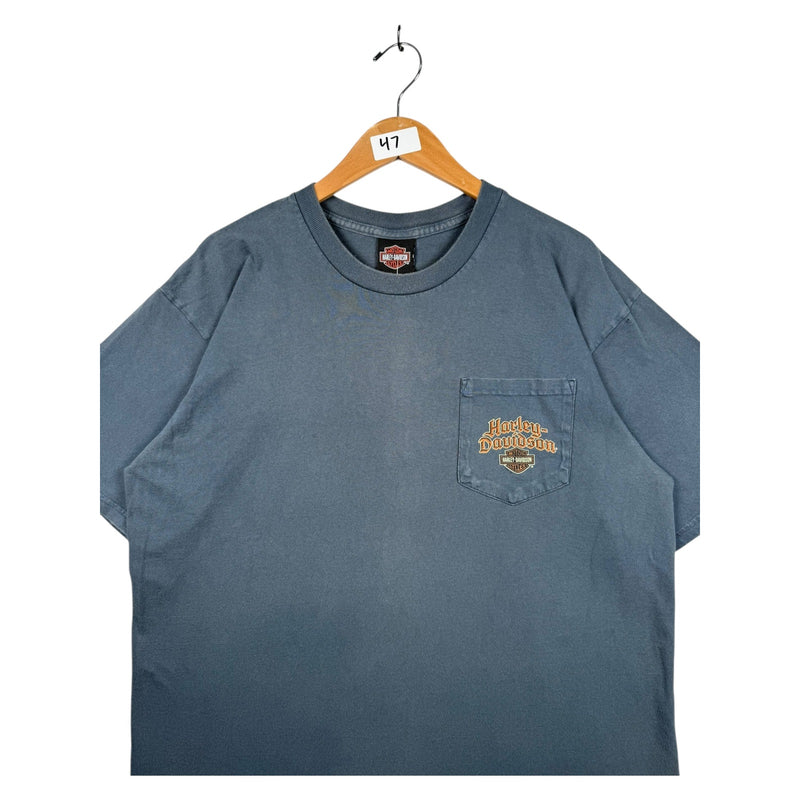 Vintage Harley Davidson Motorcycles New York City T-Shirt
