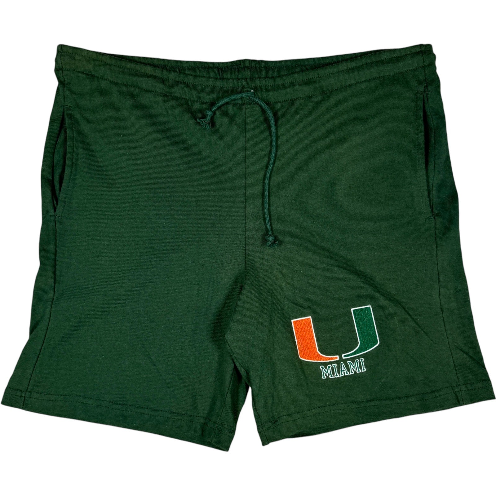 Vintage Champion University Of Miami Athletic Shorts