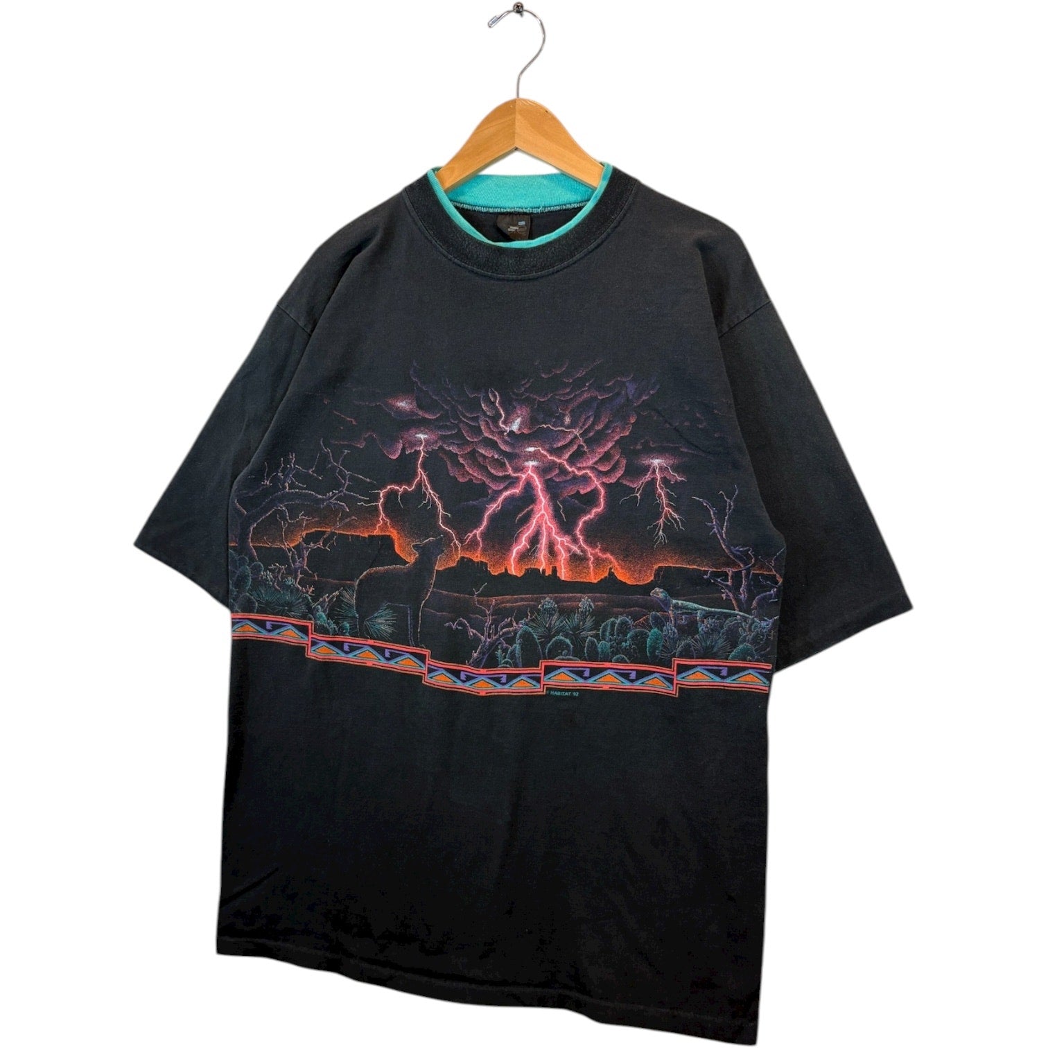 Vintage Habitat Coyote Lightning T-Shirt