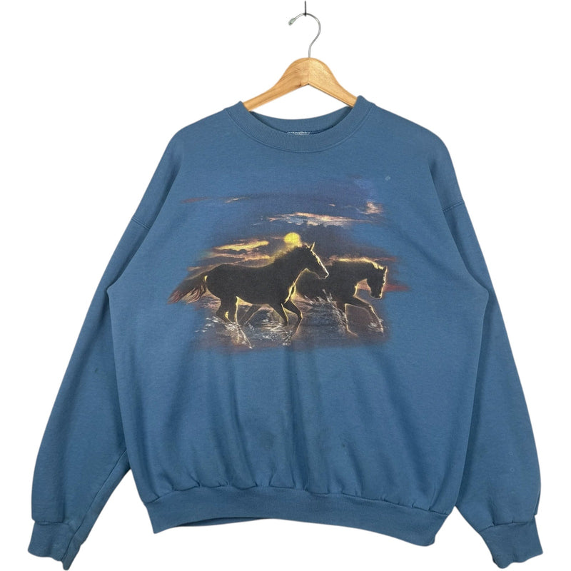 Vintage Horse Wildlife Crewneck