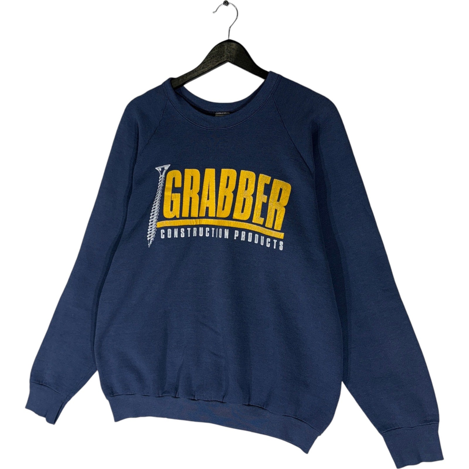 Vintage Grabber Screws Company Crewneck 90s