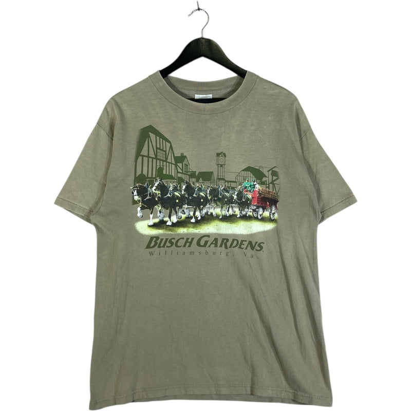 Vintage Busch Gardens Williamsburg VA Souvenir T-Shirt