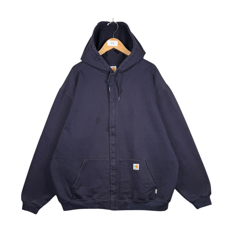 Vintage Carhartt Draw String Full Zip Hoodie