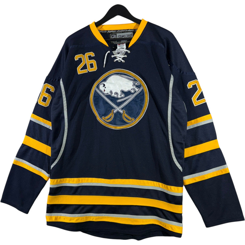 Vintage Reebok Buffalo Sabres Thomas Vanek #26 NHL Jersey