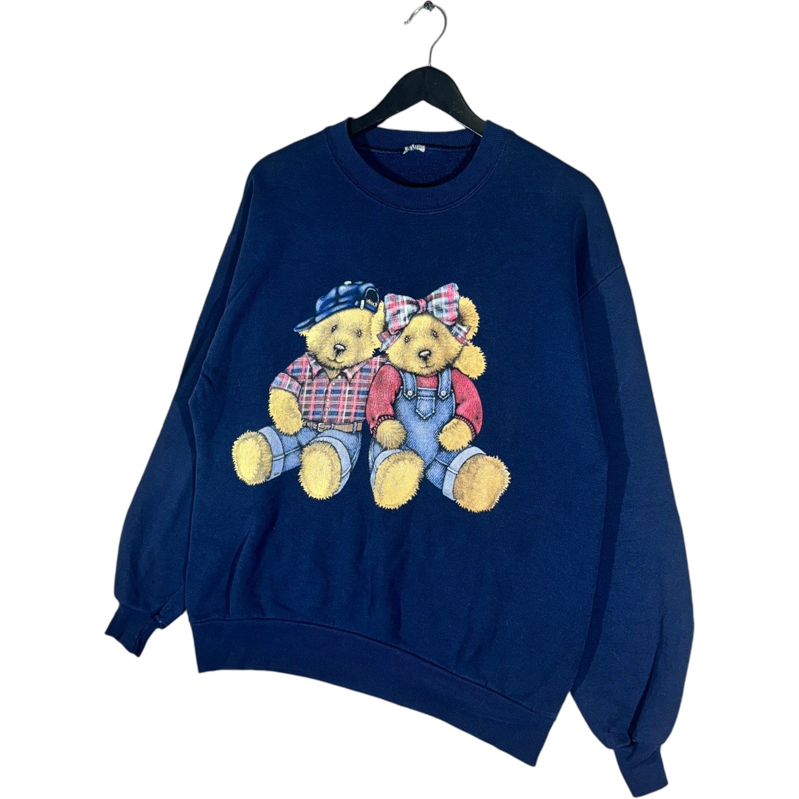 Vintage Stylish Teddy Bears Crewneck