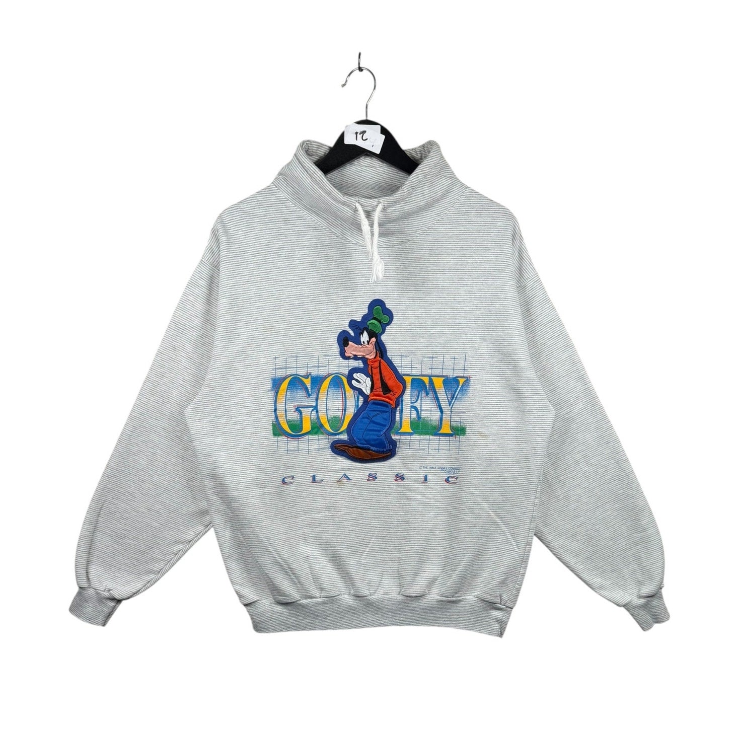 Vintage Goofy Classic Walt Disney Drawstring Sweatshirt