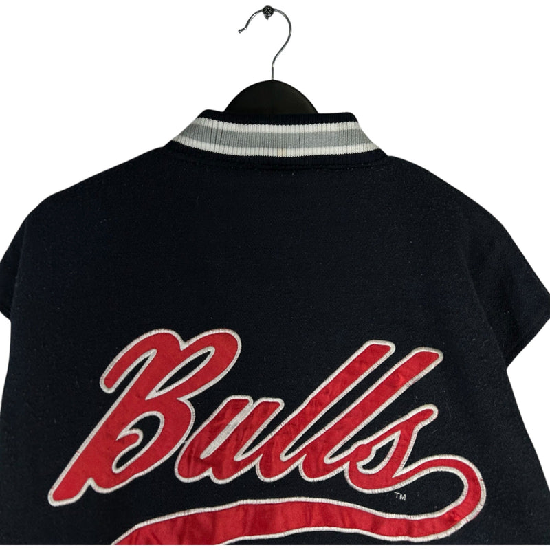 Vintage NBA Chicago Bulls Wool Varsity Jacket 90s