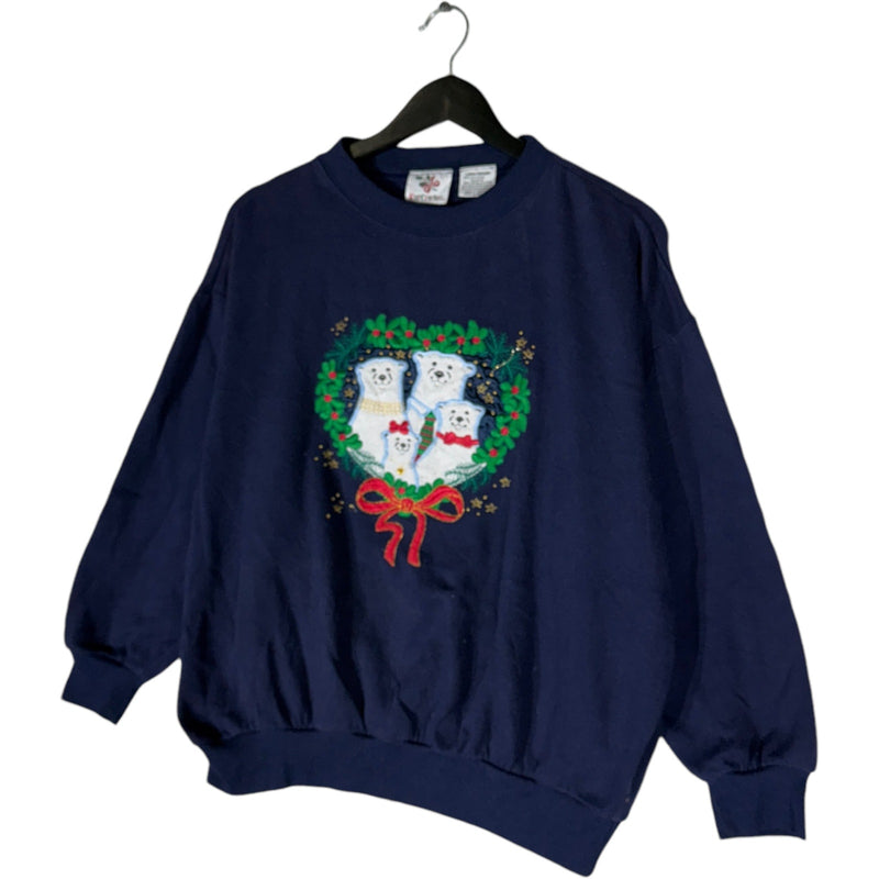 Vintage Polar Bear Christmas Crewneck