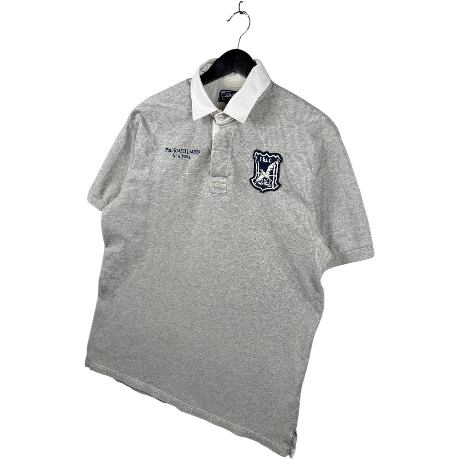 Vintage Polo Ralph Lauren PRLC 67 Crest Short Sleeve Polo