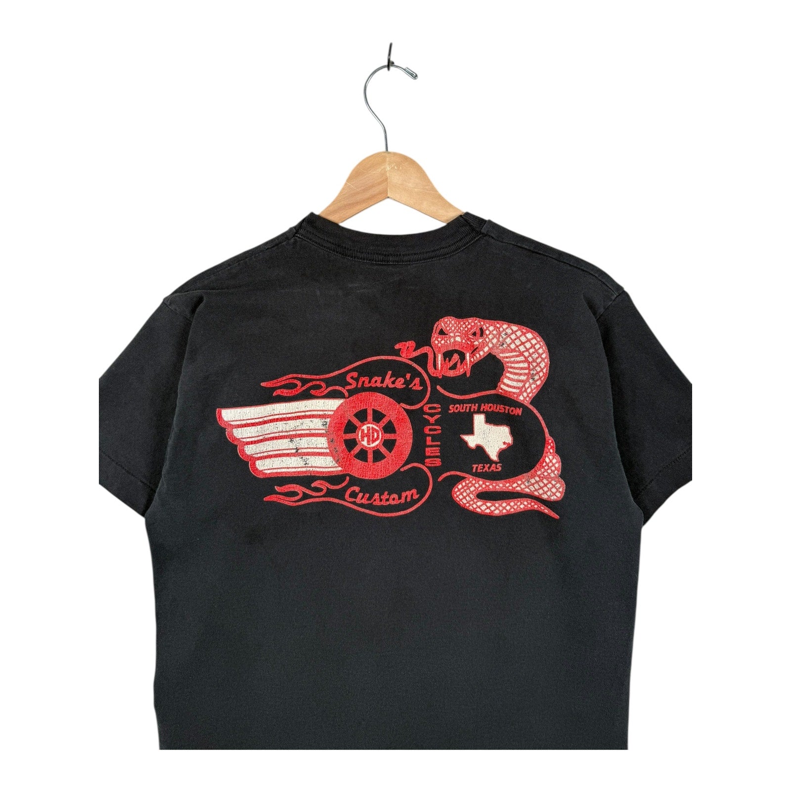 Vintage Snake’s Custom South Houston Texas T-Shirt