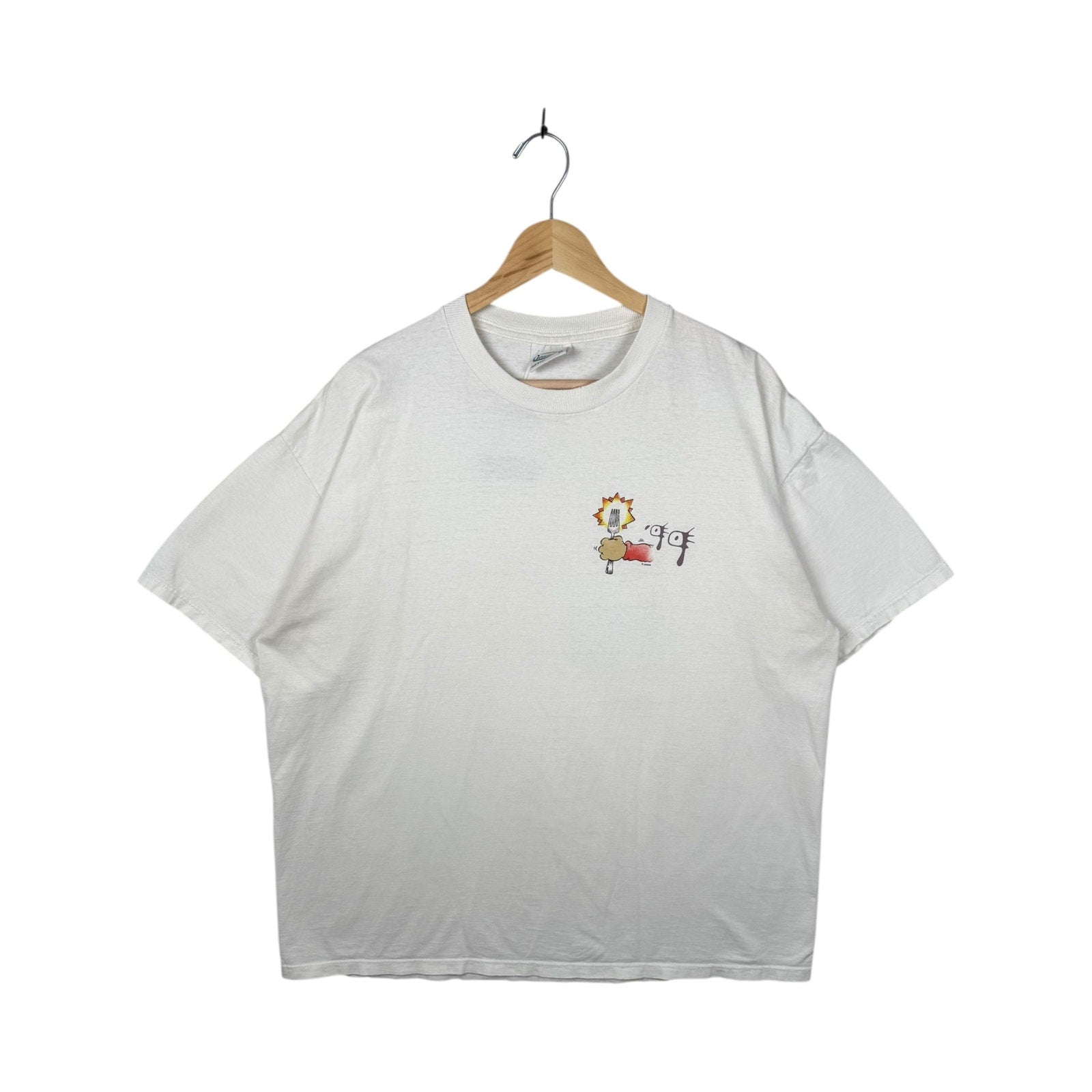 Vintage Graduation Cartoon Graphic T-Shirt