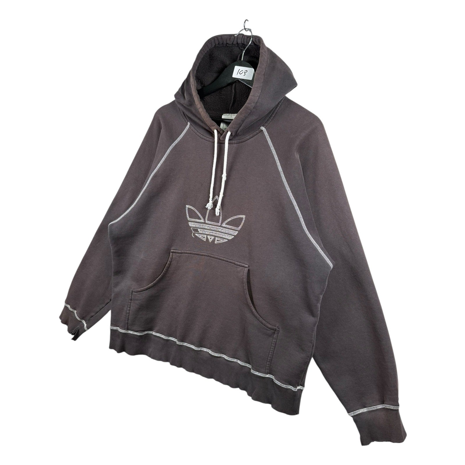 Vintage Adidas Trefoil Logo Hoodie