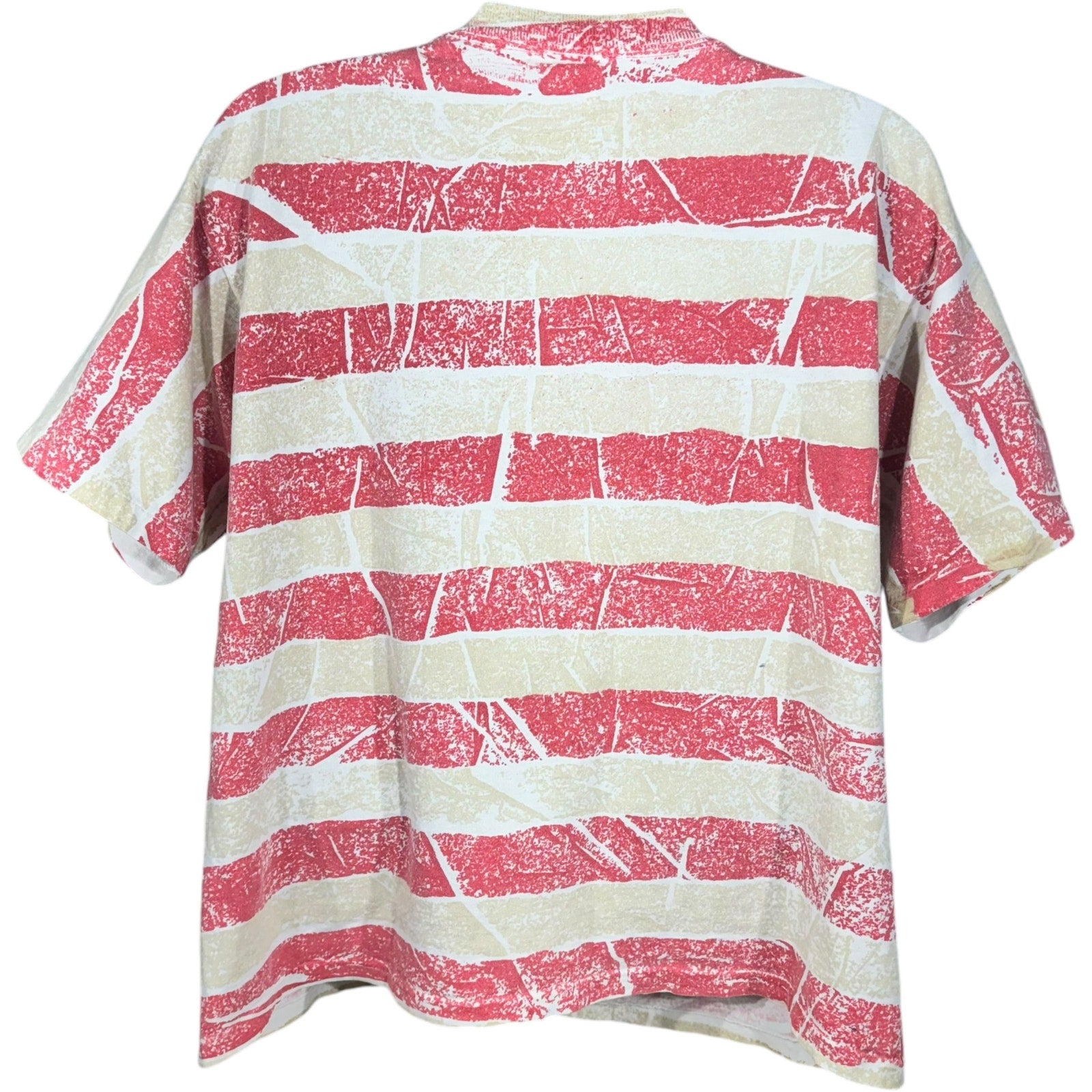 Vintage San Franciso 49ers Striped AOP Tee