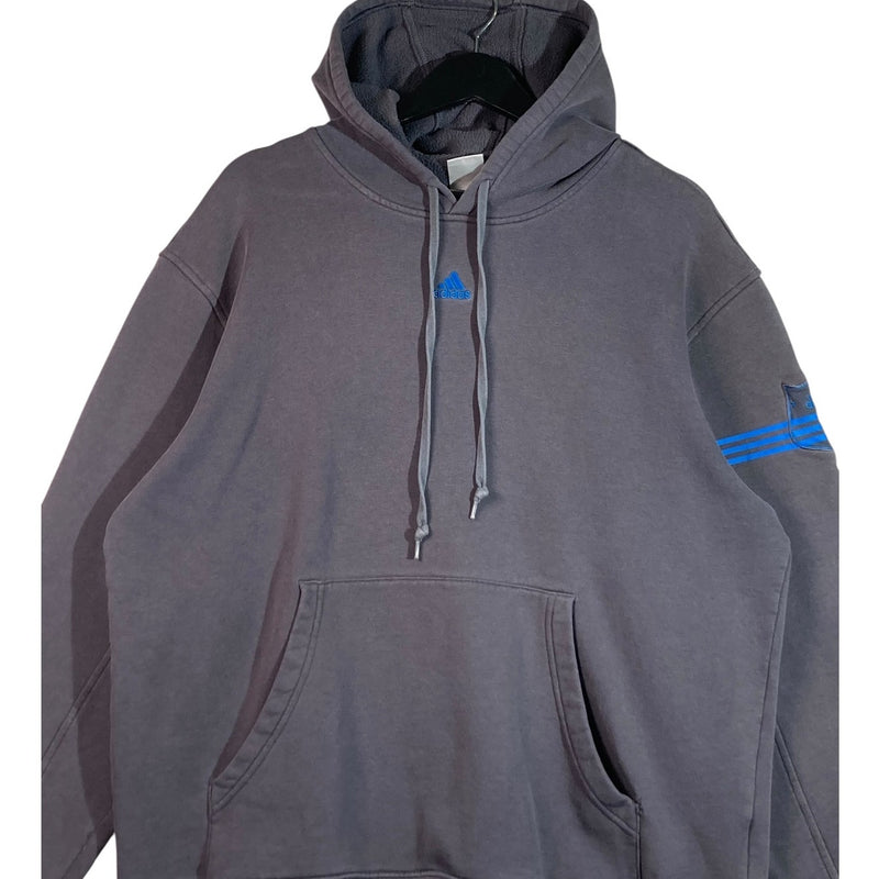 Vintage Adidas Embroidered Logo Hoodie