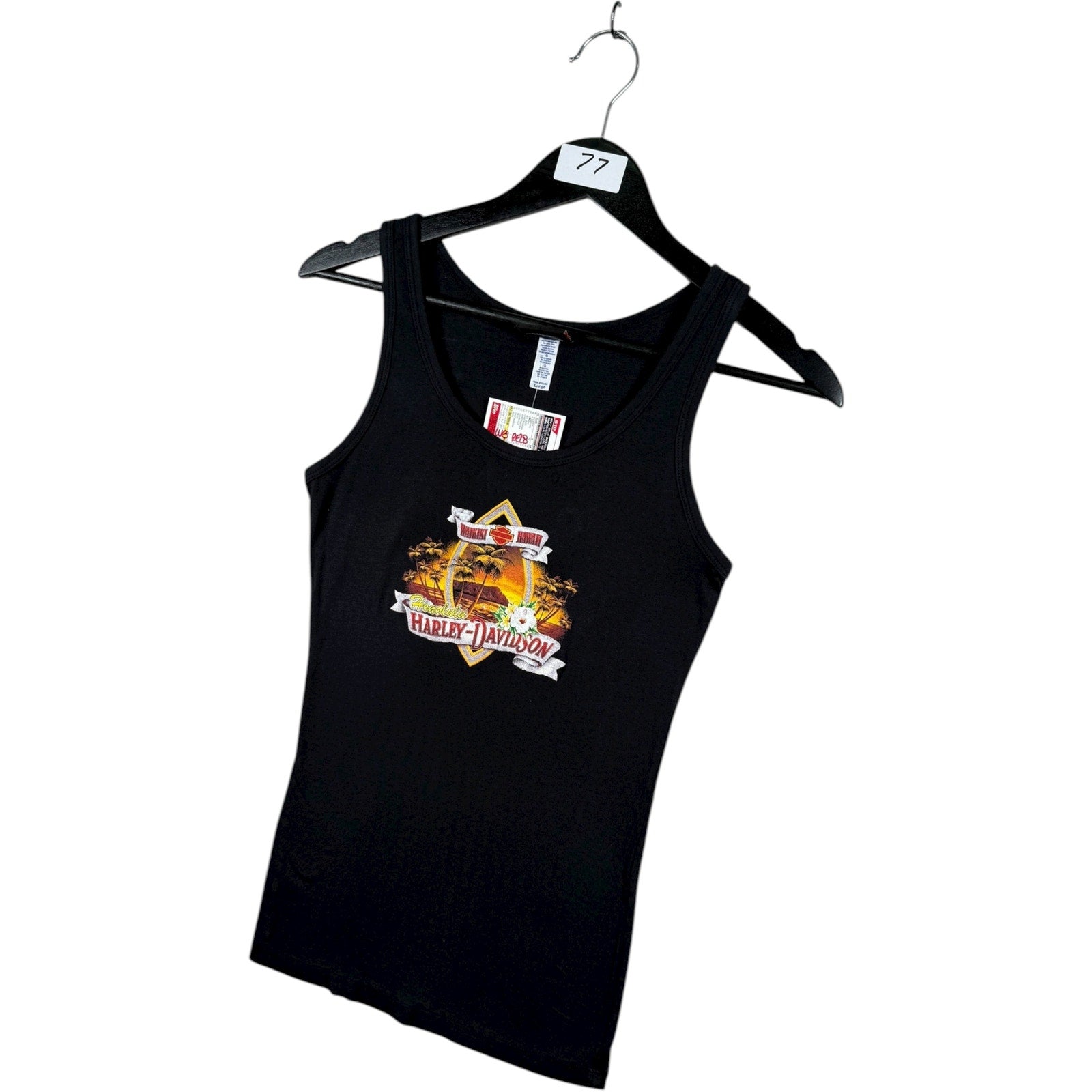 Vintage Harley Davidson Waikiki Hawaii Tank Top