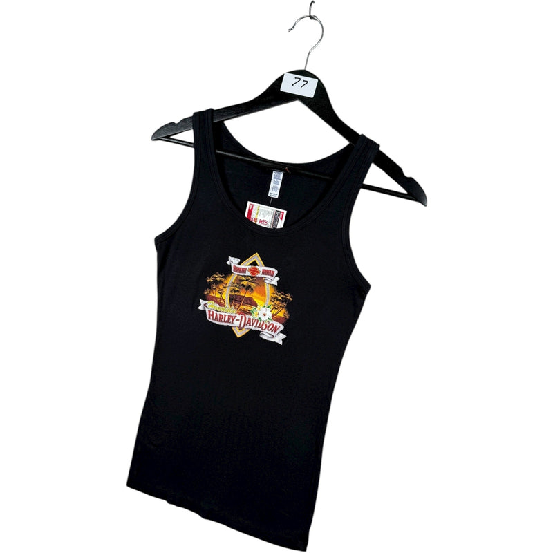 Vintage Harley Davidson Waikiki Hawaii Tank Top