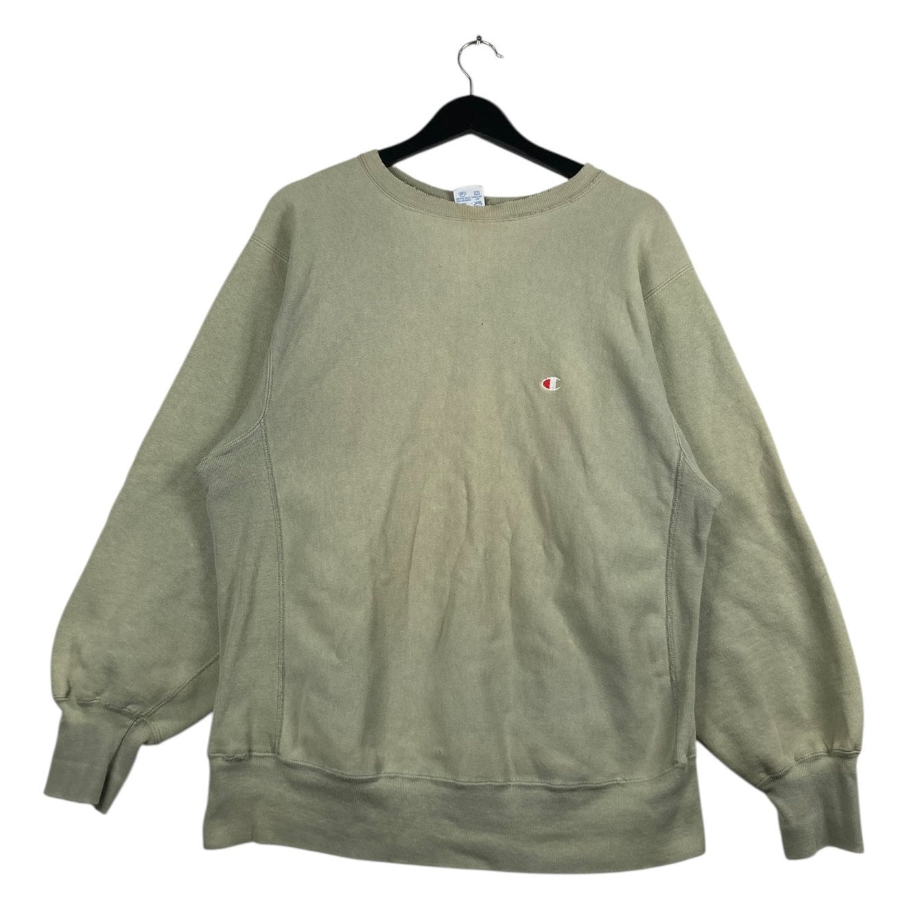 Vintage Champion Reverse Weave Embroidered Logo Crewneck