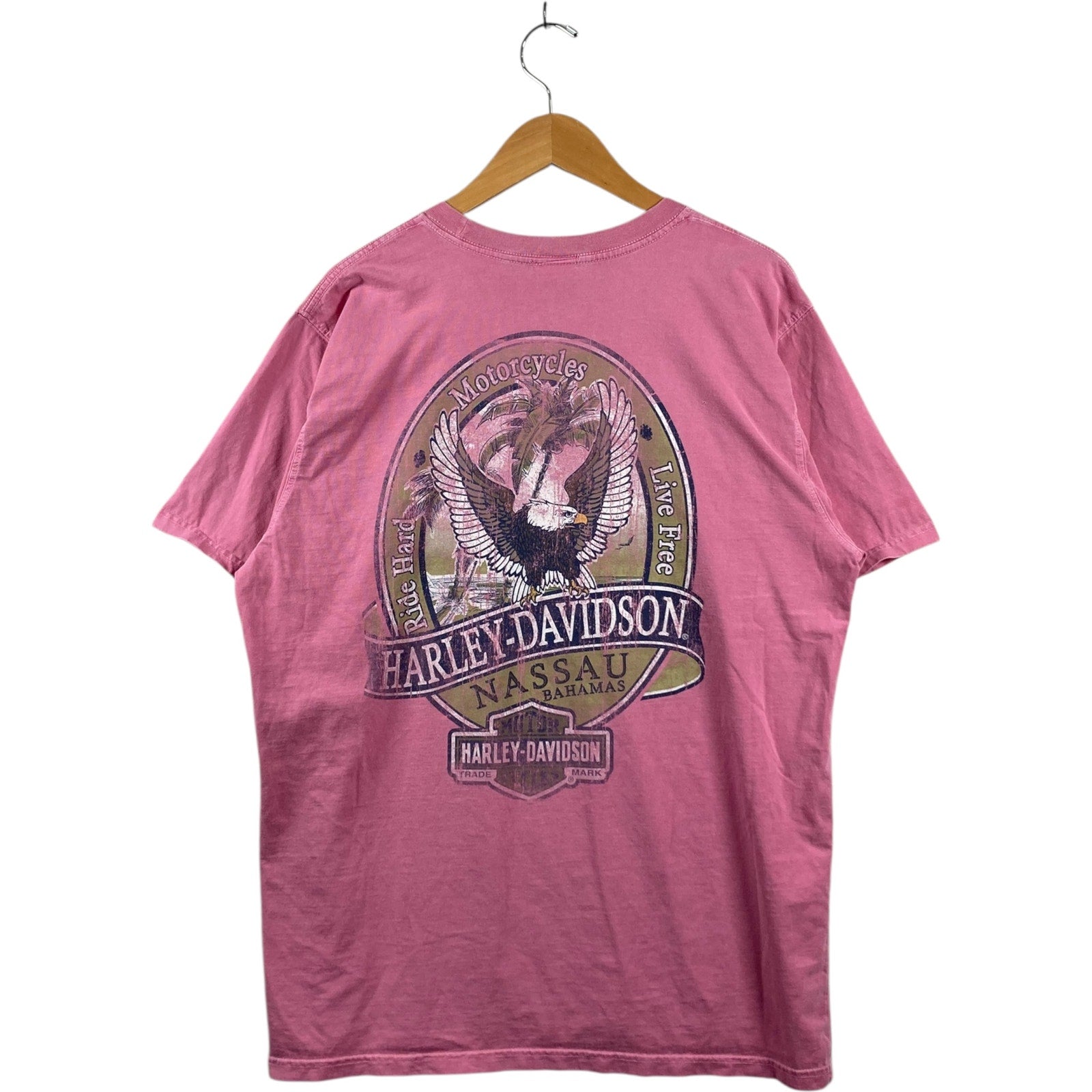 Vintage Harley Davidson Nassau Bahamas T-Shirt